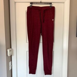 Women's Red Joggers